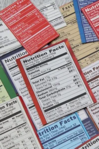 como leer etiqueta nutricional diabetes 2